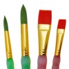 4 PC Round Flat Brush Set